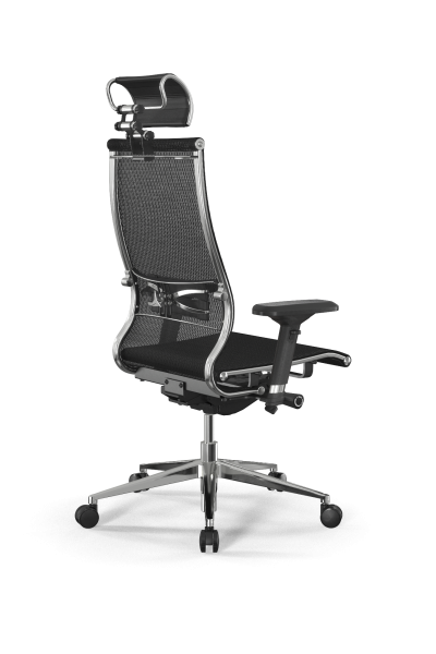 Компьютерное кресло Samurai L2-5D - TS /Kc00/Nc00/D04P/H2cL-3D(M26.B32.G25.W03), черный плюс