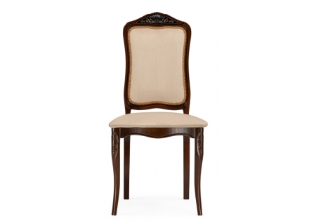 Стул деревянный Эмилин вишня, муса темная 082