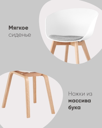 Кресло Libra Soft серое фото в интернет-магазине Stoolmarket