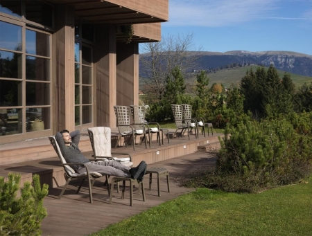 Табурет пластиковый Poggio бежевый