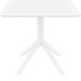 Стол пластиковый Siesta Contract Sky Table 80 белый
