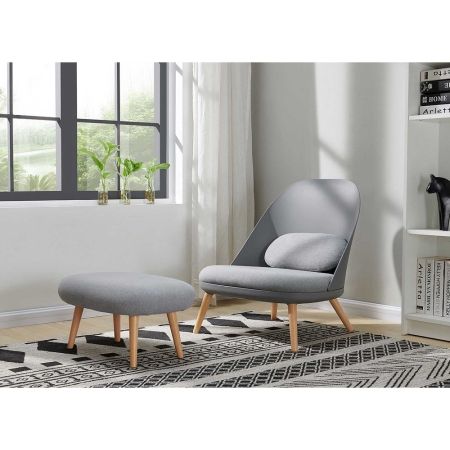 Кресло RX-12W серый HE512-10