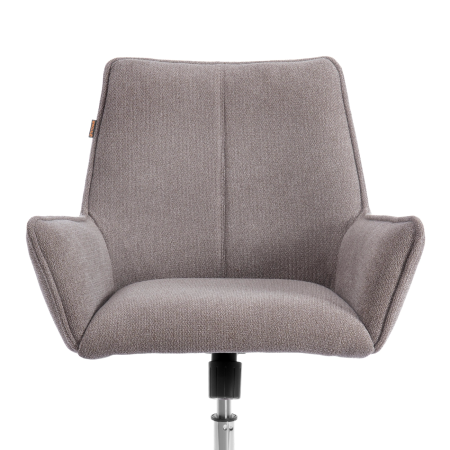 Кресло Murano/Мурано бежевый, хром