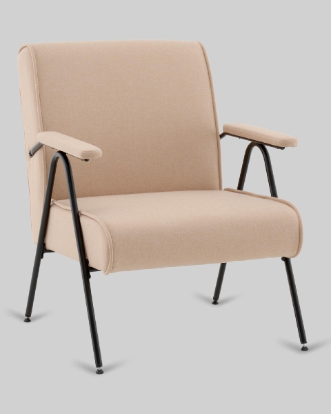 Кресло Эндино рогожка бежевый