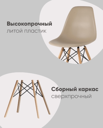 Стул DSW желтый Стул DSW желтый