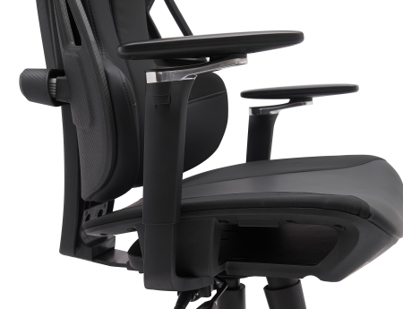 Стул для геймера Serval X экокожа черный