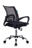 Кресло CH-695N и SL и черный спинка сетка черный TW-01 сиденье черный TW-11 крестовина хром