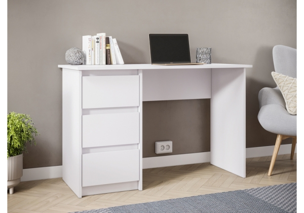 Компьютерный стол Идена СТП06-1200 ЛДСП белый