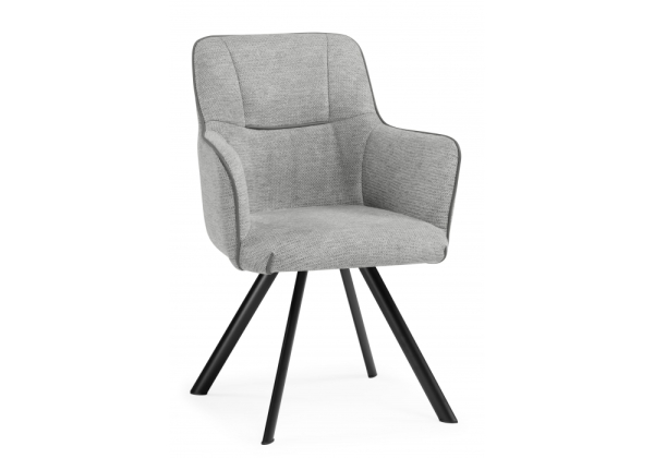 Стул на металлокаркасе Elis серый, темно-серый, черный