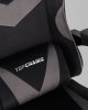 Кресло спортивное TopChairs MG-7019 велюр черно-серый фото в интернет-магазине Stoolmarket