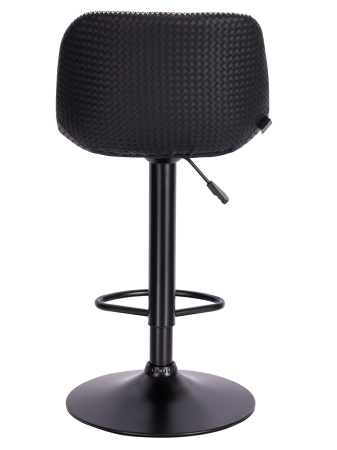 Барный стул Smile экокожа черный