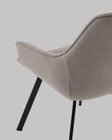 Стул Амальри велюр бежевый