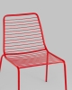 Стул Дели металл красный