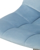 Стул барный TAILOR пудрово-голубой велюр MJ9-74