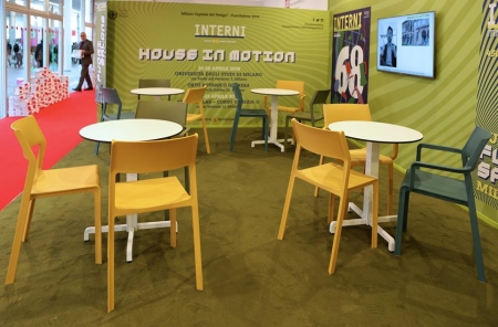 Кресло пластиковое Trill Armchair бирюзовый