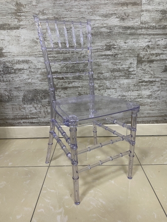 Стул N-101 Chiavari прозрачный банкетный разборный