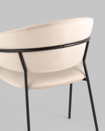 Стул Бруно ткань кремовый