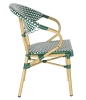 "Грас" плетеный стул из искусственного ротанга, зеленый