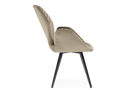 Стул Муат поворотное светло-коричневый, черный