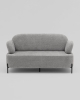 Диван Кэнди ткань букле светло-серый