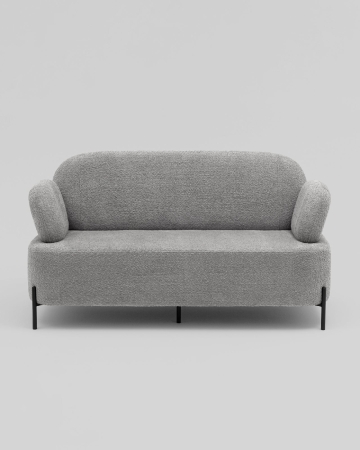 Диван Кэнди ткань букле светло-серый