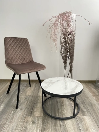 Стул DAIQUIRI BLUVEL-38 латте, велюр