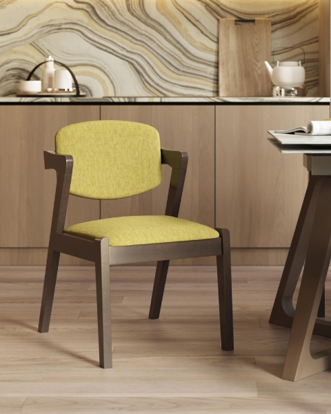 Стул обеденный VIVA оливковый 2 шт. Стул обеденный VIVA оливковый 2 шт.