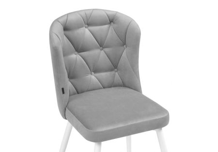 Стул Алиссум велюр velutto 52, белый Стул Алиссум велюр velutto 52, белый