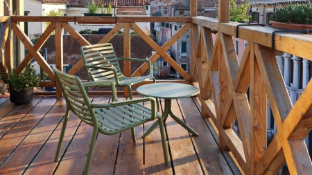 Лаунж-кресло пластиковое Doga Relax агава