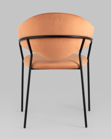 Стул Алексис велюр оранжевый 2 шт.