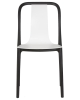 Набор 4 шт Стул обеденный ADAM, черный и белый