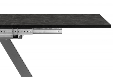 Стол деревянный Райн 116(160)x77 раздвижной малави, серый