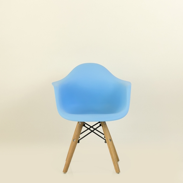 Кресло N-2 Eames Style детское голубой