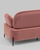 Диван Кэнди велюр пыльно-розовый