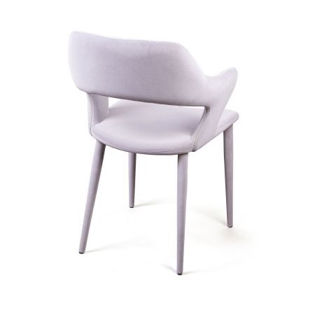 Стул Woddy бархат серый