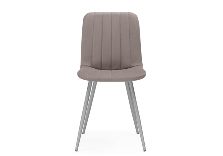 Стул на металлокаркасе Дани латте (zd 290), серый np