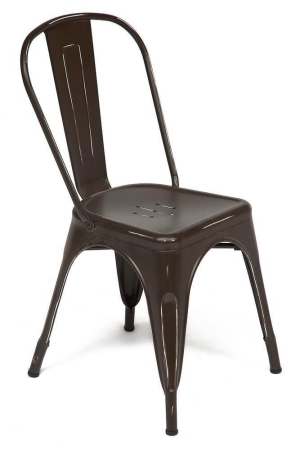 Стул Secret De Maison LOFT CHAIR (mod. 012) металл, 45*35*85 см, коричневый