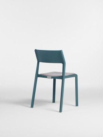 Стул пластиковый Trill Bistrot бирюзовый Стул пластиковый Trill Bistrot бирюзовый
