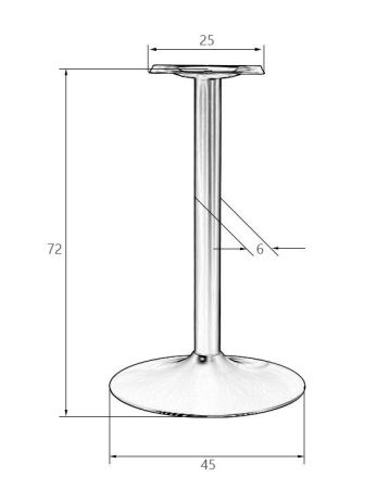 Подстолье обеденное ALAN BLACK