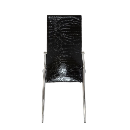 Стул S-68 черный крокодил Стул S-68 черный крокодил