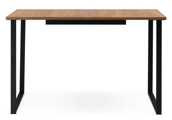 Стол деревянный Лиман 117 (157) x 77 дуб крафт золотой, черный матовый Стол деревянный Лиман 117 (157) x 77 дуб крафт золотой, черный матовый