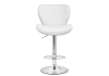 Барный стул Porch белый, хром Барный стул Porch белый, хром