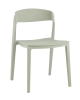 Стул Moris пластик серо-зеленый