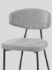 Стулья для кухни Дрим серый шенилл ELEMENT 993, комплект 2шт