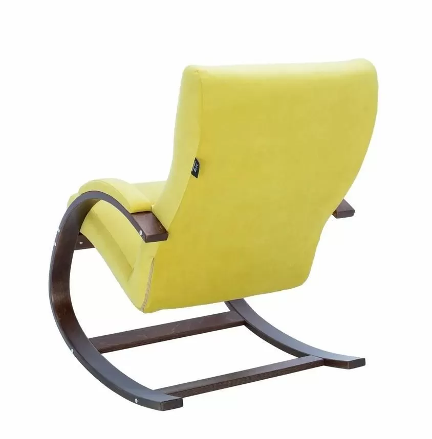 Кресло-качалка Милано (Орех текстура/ткань V 28) — купить по цене 14100.00  руб. в интернет-магазине «СтулМаркет» с доставкой по Москве и области.
