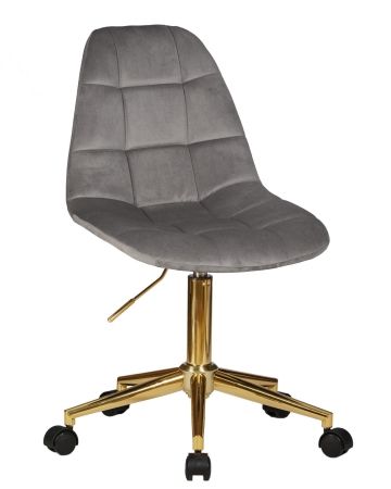 Офисное кресло для персонала DIANA (серый велюр (MJ9-75))